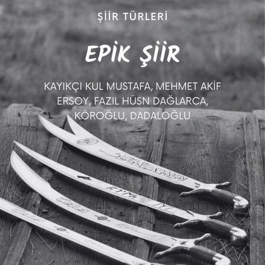 epik şiir